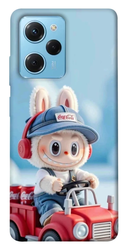 Чохол на Xiaomi Poco X5 Pro 5G Labubu in the car фото 1 з 1