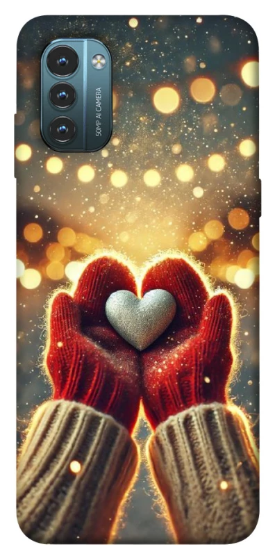 Чохол на Nokia G21 Heart in hand фото 1 з 1