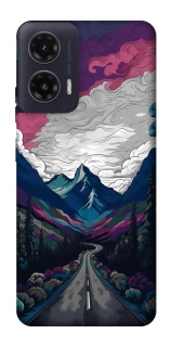Чехол на Motorola Moto G35 Нарисованные горы фото 1 из 1