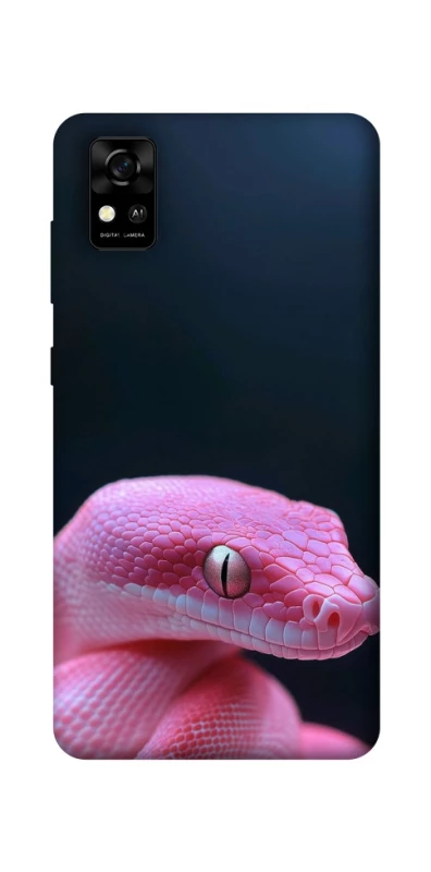 Чохол на ZTE Blade A31 Рожева змія фото 1 з 1