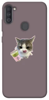Чохол на Samsung Galaxy A11 cat matcha фото 1 з 1