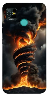 Чехол на TECNO POP 5 Огненный торнадо фото 1 из 1