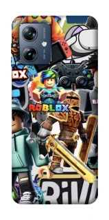Чехол на Motorola Moto G54 Power Roblox collage ver.1 фото 1 из 1