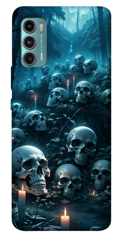 Чохол на Motorola Moto G60 Skulls v3 фото 1 з 1