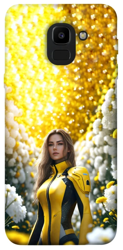 Чохол на Samsung J600F Galaxy J6 (2018) Cyber space girl ver.2 фото 1 з 1