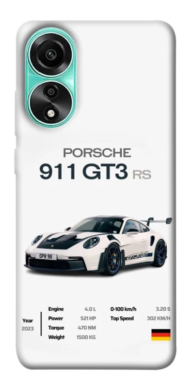 Чехол на Oppo A78 4G Porsche 911 GT3 фото 1 из 1
