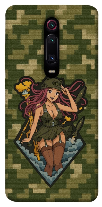Чохол на Xiaomi Redmi K20 / K20 Pro / Mi9T / Mi9T Pro Military Waifu фото 1 з 1