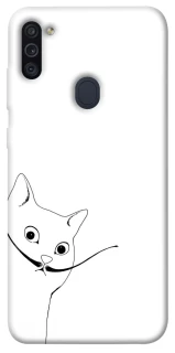 Чехол на Samsung Galaxy M11 Кот Дали фото 1 из 1
