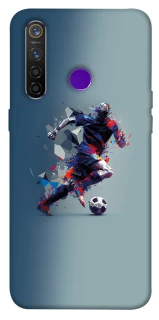 Чехол на Realme 5 Pro Футболист фото 1 из 1