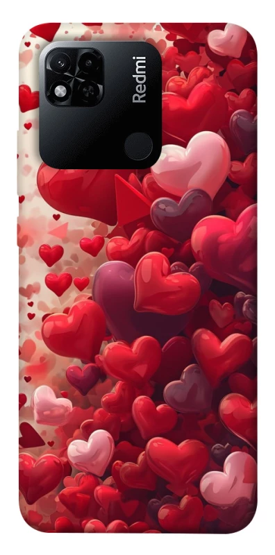 Чохол на Xiaomi Redmi 10A Many hearts фото 1 з 1
