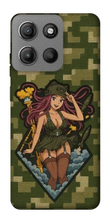 Чохол на Motorola Moto G15 4G Military Waifu фото 1 з 1