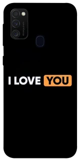 Чехол на Samsung Galaxy M30s / M21 Love aesthetic ver.6 фото 1 из 1