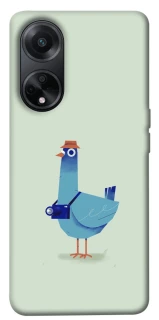 Чехол на Oppo A58 4G Голуб-детектив фото 1 из 1