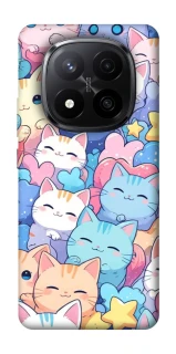 Чехол на Xiaomi Redmi Note 14 Pro+ 5G Funny Kittens ver.3 фото 1 из 1
