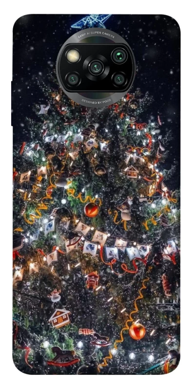 Чехол на Xiaomi Poco X3 NFC / Poco X3 Pro Новогодний v28 фото 1 из 1