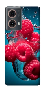 Чехол на Motorola Moto G85 Малинка в воде фото 1 из 1