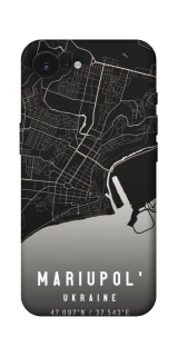 Чохол на Apple iPhone 16e (6.1") Mariupol map фото 1 з 1