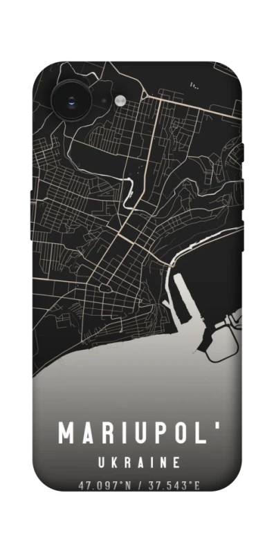 Чохол на Apple iPhone 17e (6.1") Mariupol map фото 1 з 1