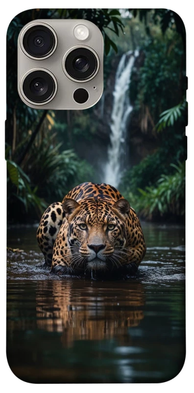 Чехол Leopard in water фото 1 из 1