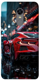 Чехол на Xiaomi Redmi 5 Plus / Redmi Note 5 (Single Camera) Red sports car фото 1 из 1