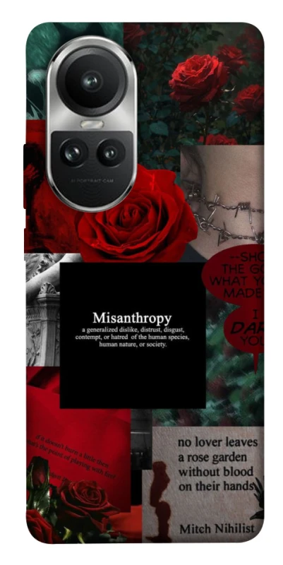 Чехол на Oppo Reno 10 Misanthropy фото 1 из 1