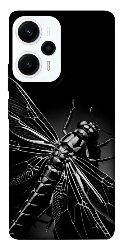 Чехол на Xiaomi Poco F5 / Note 12 Turbo Black dragonfly фото 1 из 1
