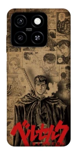 Чехол на ZTE Blade A55 4G Original Berserk фото 1 из 1