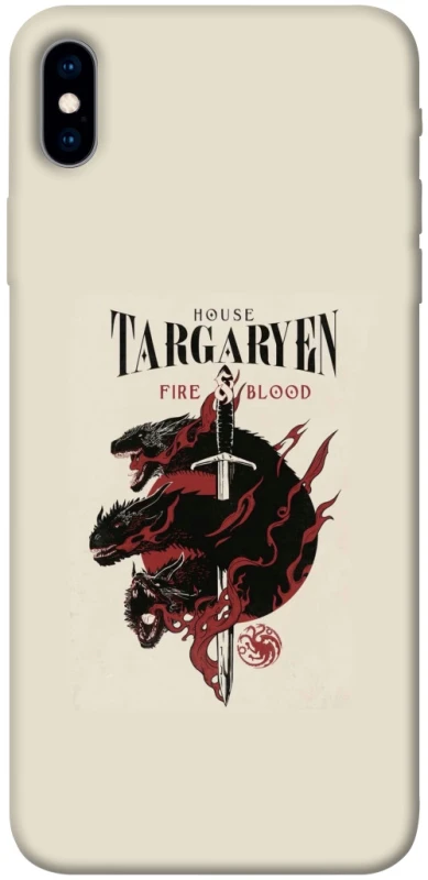 Чехол на Apple iPhone XS Max (6.5") House of the Dragon ver.4 фото 1 из 1