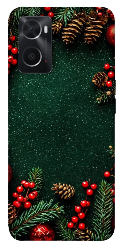 Чохол на Oppo A76 4G Новорічний v30 фото 1 з 1