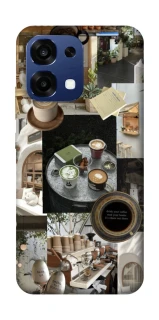Чохол на Oppo A6 Pro 4G/5G Coffee collage ver.4 фото 1 з 2
