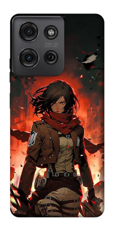 Чохол на Motorola Moto G75 Mikasa v2 фото 1 з 1