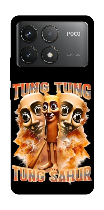 Чохол на Xiaomi Poco F6 Pro Tung Tung Tung Sahur фото 1 з 1