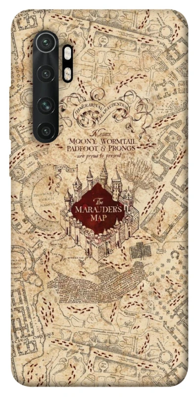 Чохол на Xiaomi Mi Note 10 Lite Harry Potter Marauder's Map фото 1 з 1