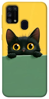 Чехол на Samsung Galaxy M31 Black cat v2 фото 1 из 1