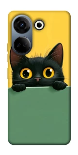 Чехол на TECNO Camon 20 Pro (CK7n) Black cat v2 фото 1 из 1