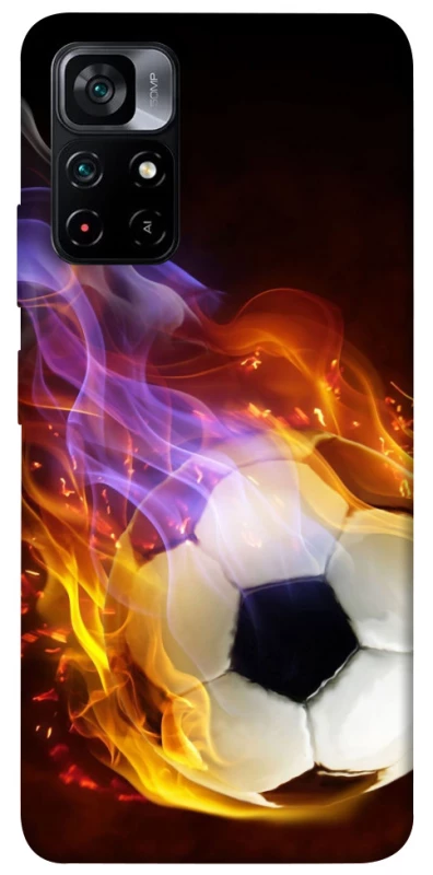 Чохол на Xiaomi Poco M4 Pro 5G Football Abstract фото 1 з 1