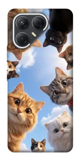Чехол на TECNO Pova 7 Cats фото 1 из 1