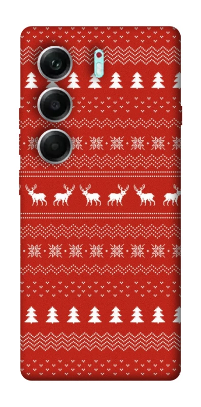 Чохол на Tecno Camon 40 Pro 5G Новорічний v12 фото 1 з 1