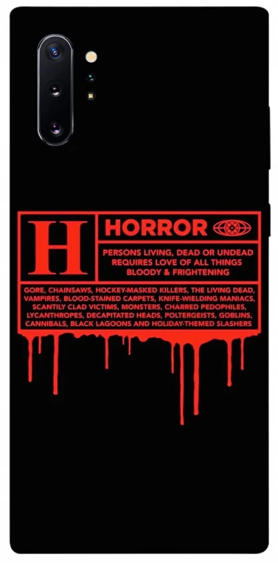 Чехол на Samsung Galaxy Note 10 Plus Horror Halloween фото 1 из 1