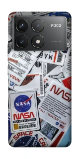Чехол на Xiaomi Poco F6 Pro NASA ver.4 фото 1 из 1
