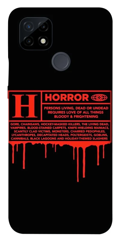 Чохол на Realme C21 Horror Halloween фото 1 з 1