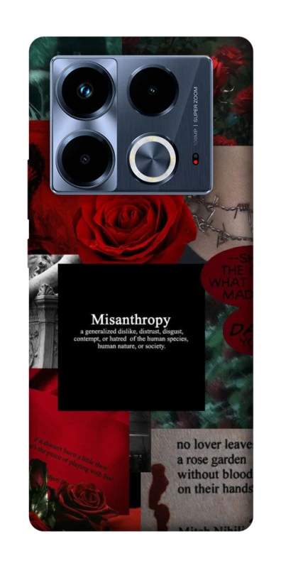 Чехол на Infinix Note 40 4G Misanthropy фото 1 из 1