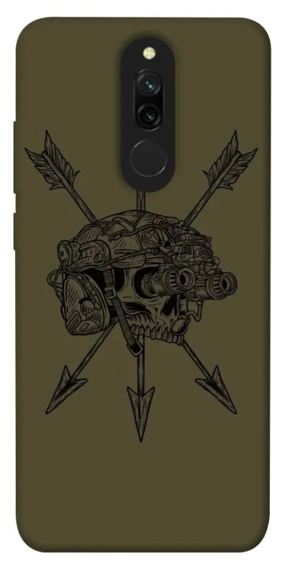 Чехол на Xiaomi Redmi 8 Mil skull фото 1 из 1
