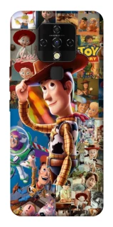 Чехол на TECNO Camon 16 SE Toy Story ver.3 фото 1 из 1