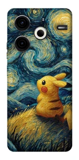 Чохол на TECNO Pova 6 Neo (LI6) Pikachu and Van Gogh фото 1 з 1