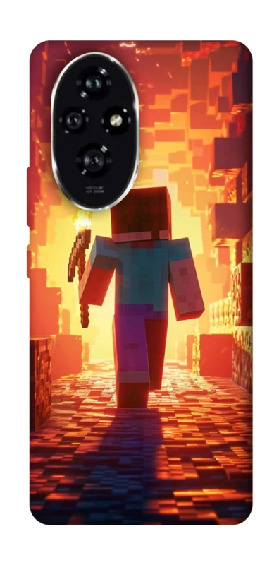 Чохол на Honor 200 Minecraft adventure фото 1 з 1