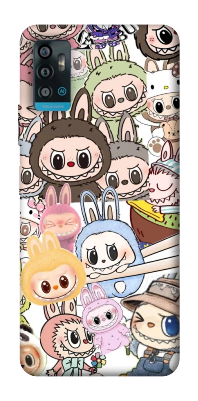 Чохол на ZTE Blade A71 All Labubus фото 1 з 1