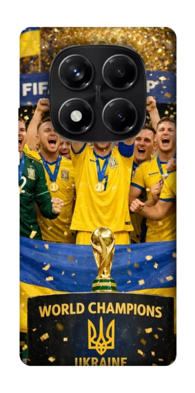 Чохол на Xiaomi Redmi Note 14 Pro 5G UA-Football ver.5 фото 1 з 1