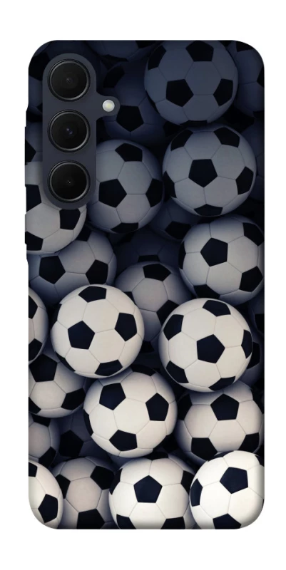 Чохол на Samsung Galaxy A35 Футбольні м'ячи фото 1 з 1