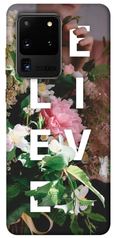 Чехол на Samsung Galaxy S20 Ultra Believe фото 1 из 1